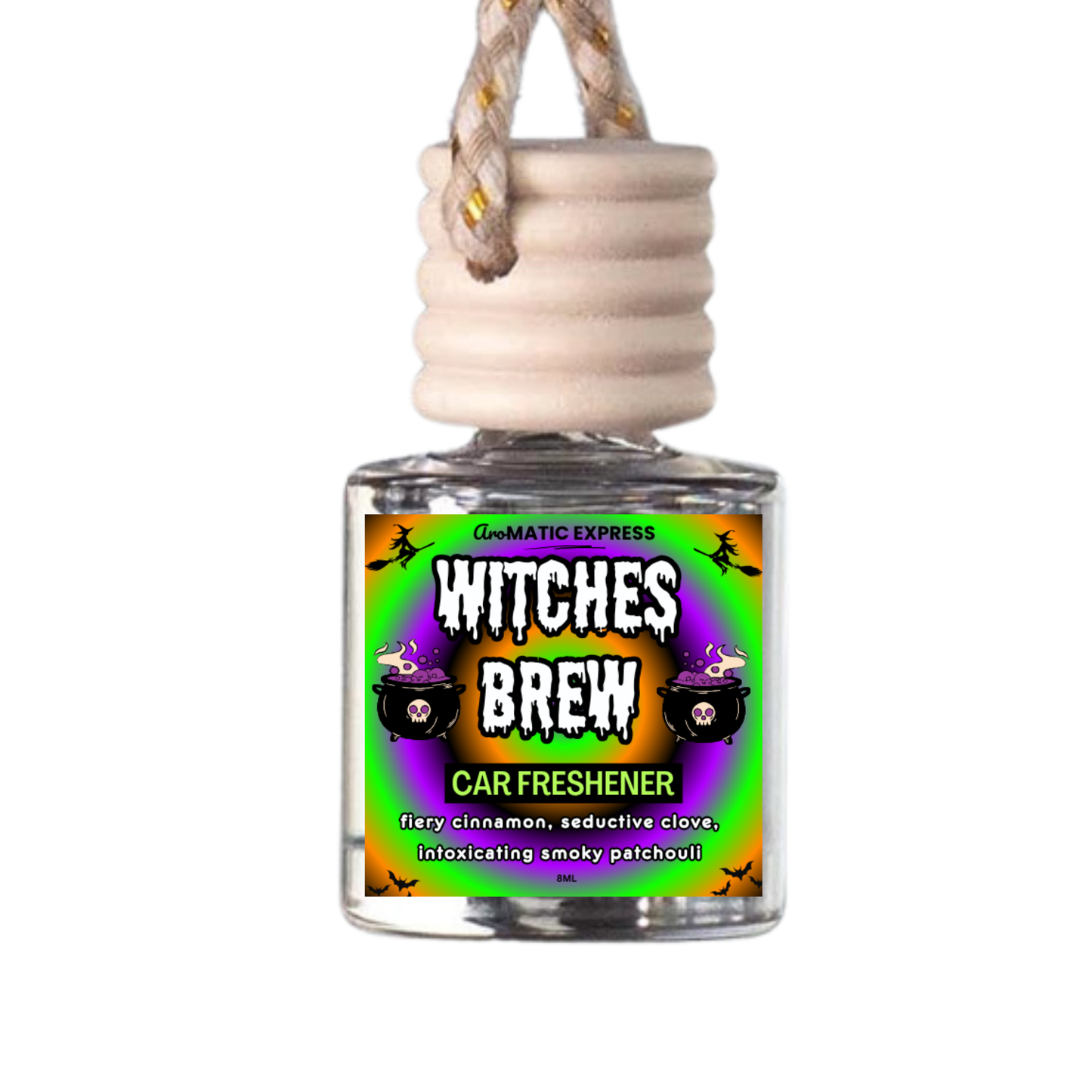 Witches Brew Cinnamon, Clove, Patchouli Car Freshie