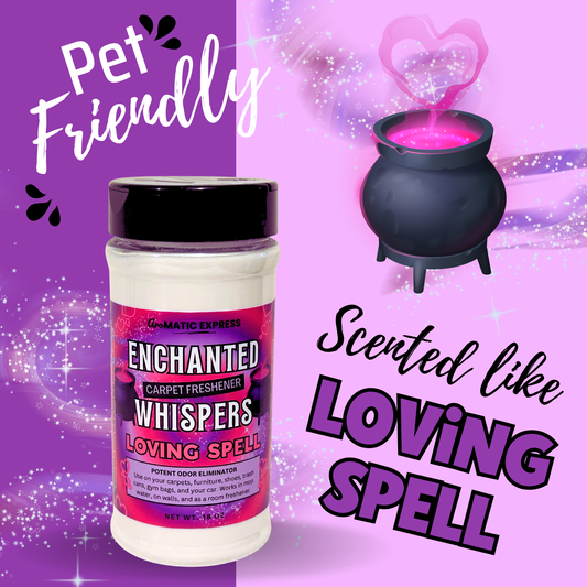 Loving Spell Carpet Freshener | 18oz Sprinkle Jar | Odor Eliminator Powder