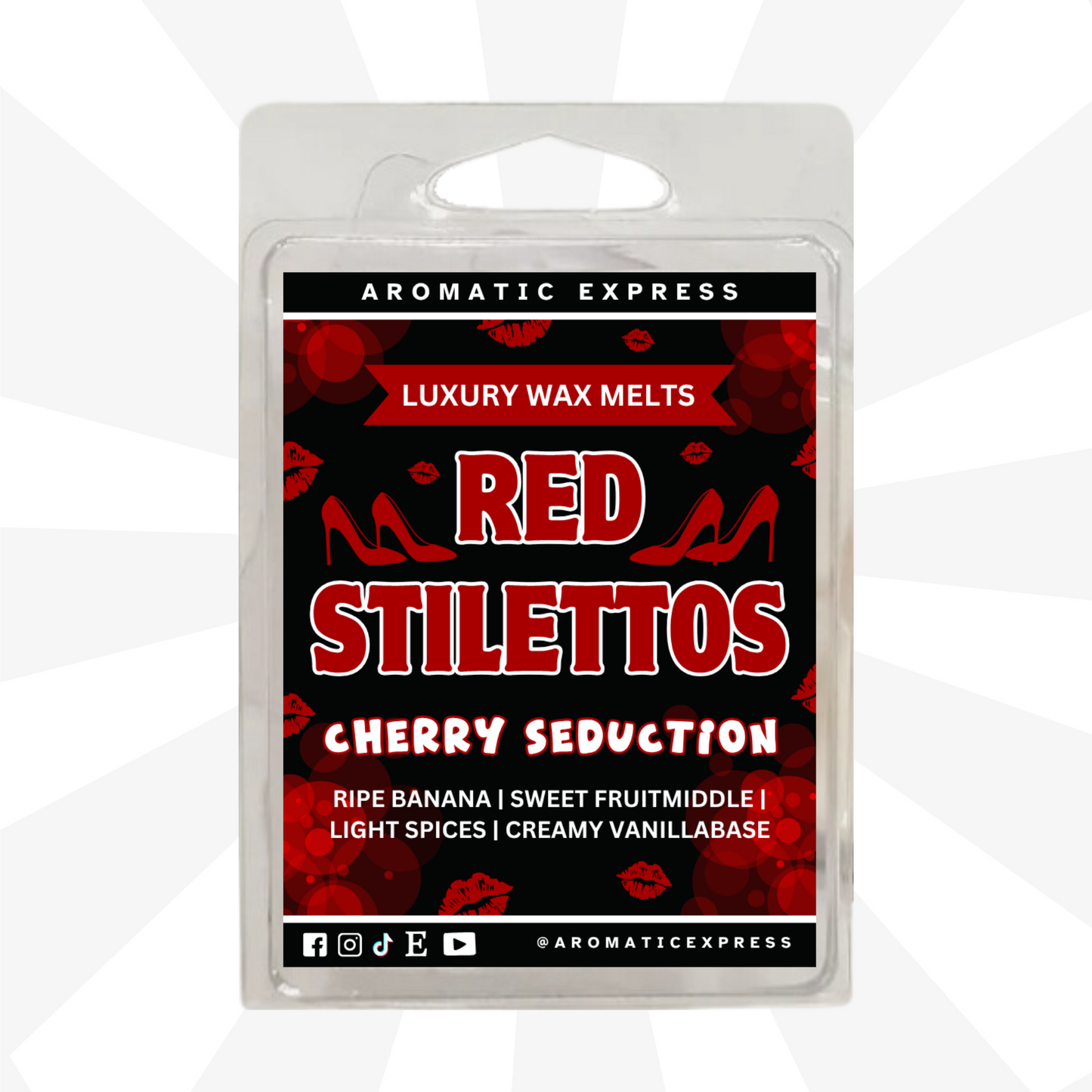 Red Stilettos Wax Melt