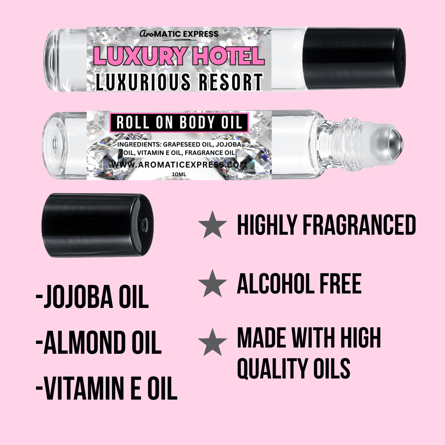 Luxury Vibes Roll On Body Oil