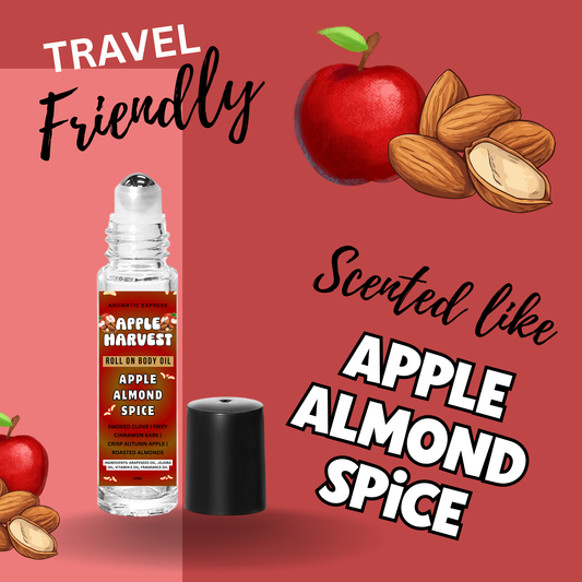 Apple Almond Spice Roll On Body Oil