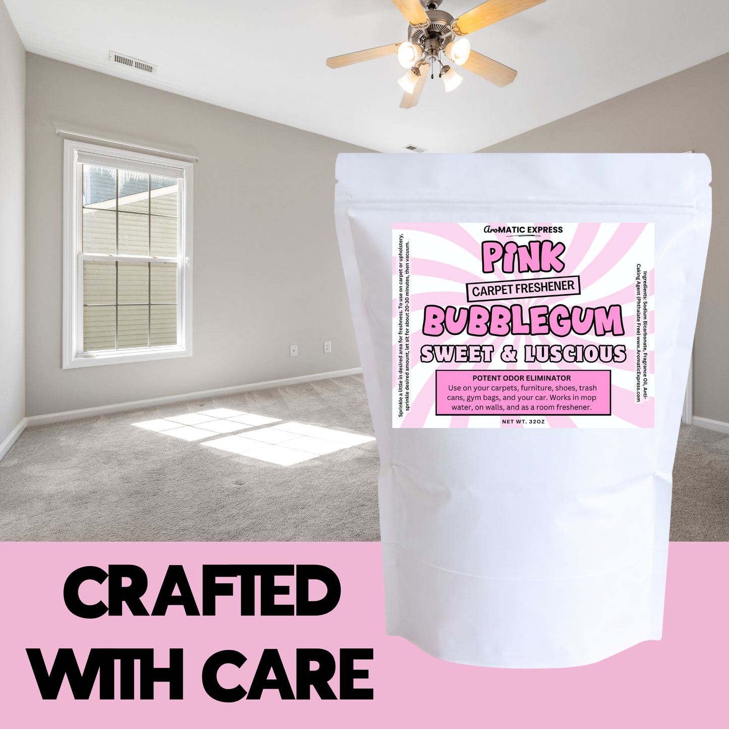 Pink Bubblegum Freshener 2LB Bag