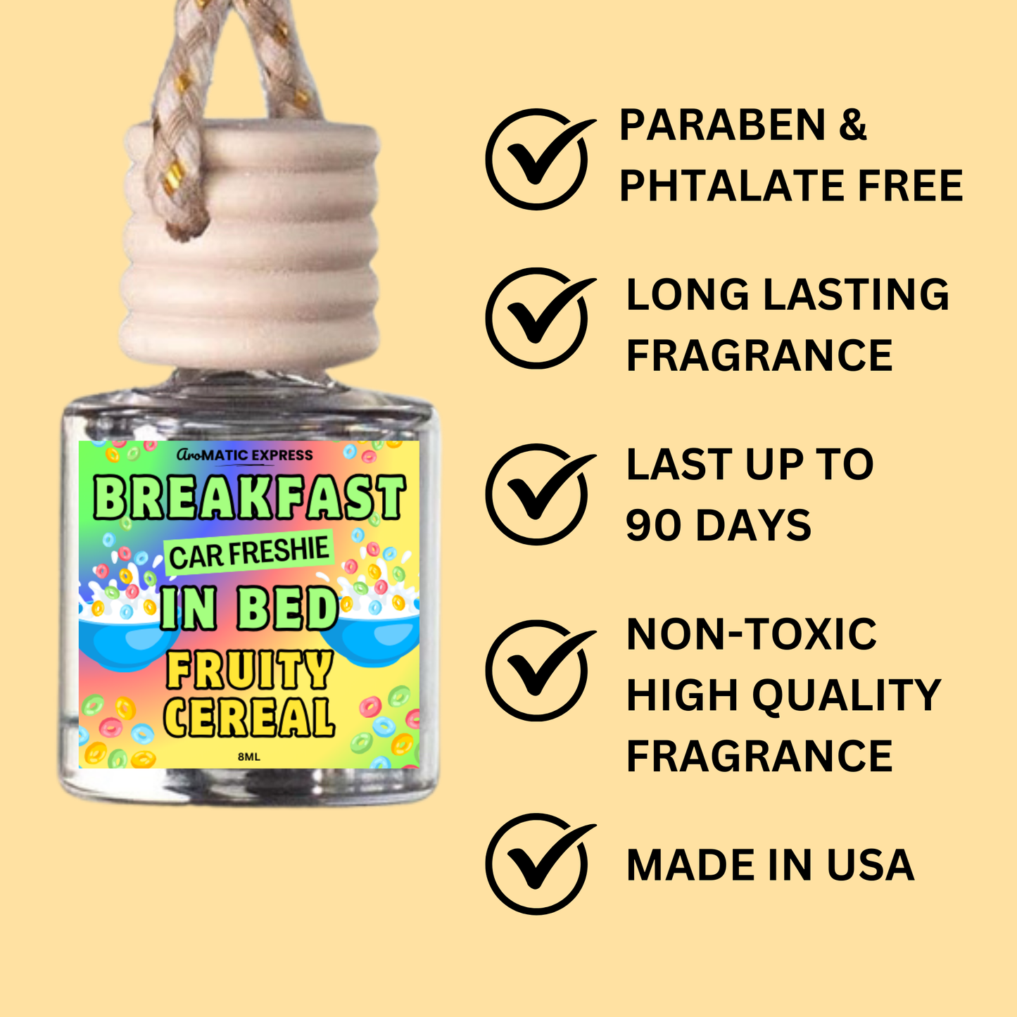 Fruity Loopy Scented Car Freshie
