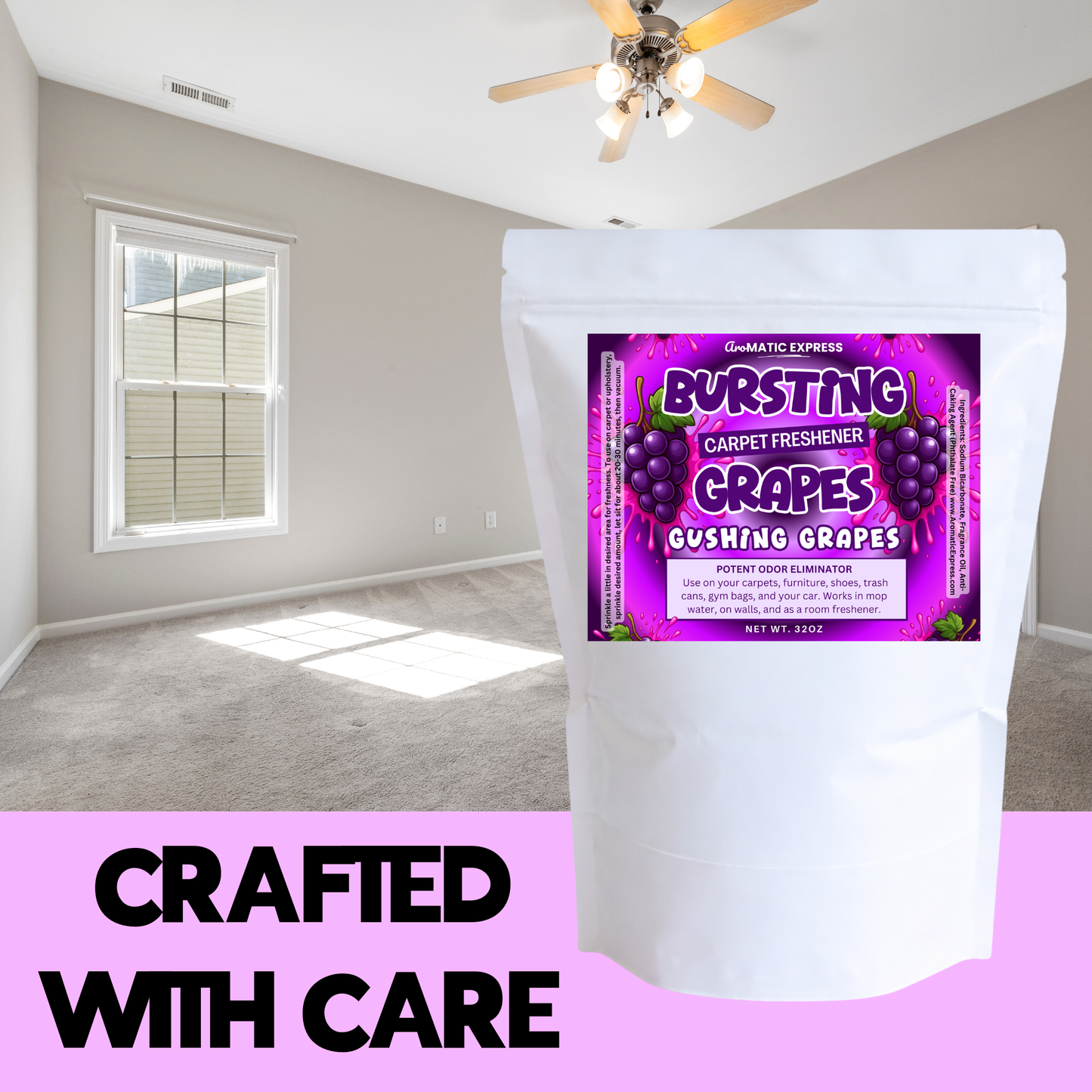 Bursting Grapes Freshener 2LB Bag