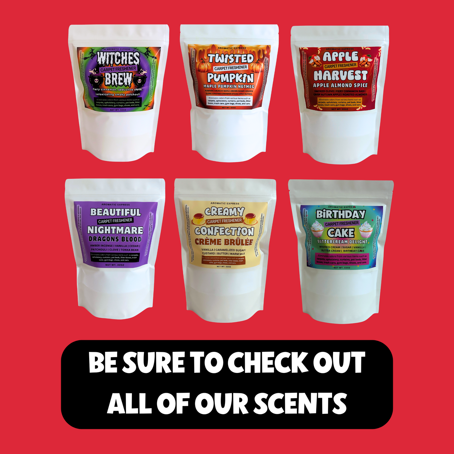 Cherry Seduction Carpet Freshener 2LB Bag