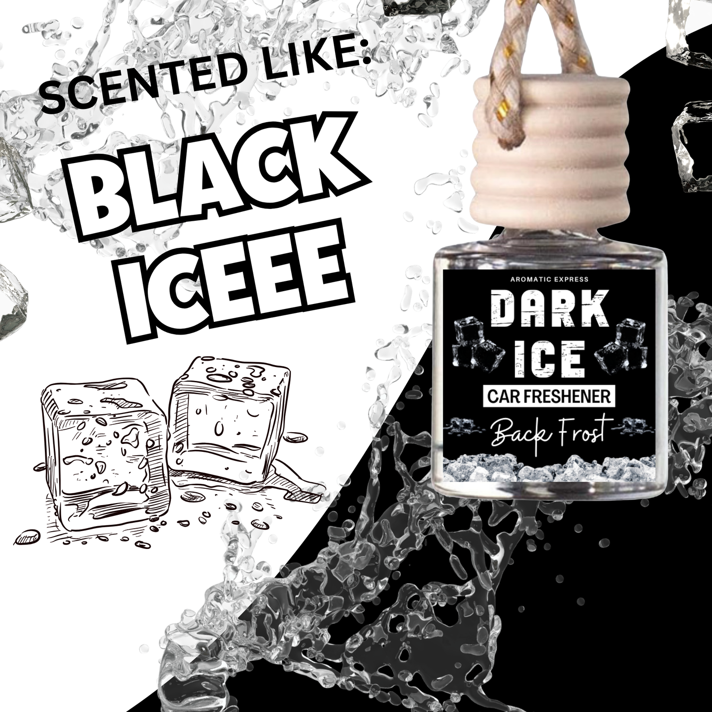 Blaque Ice Car Freshie