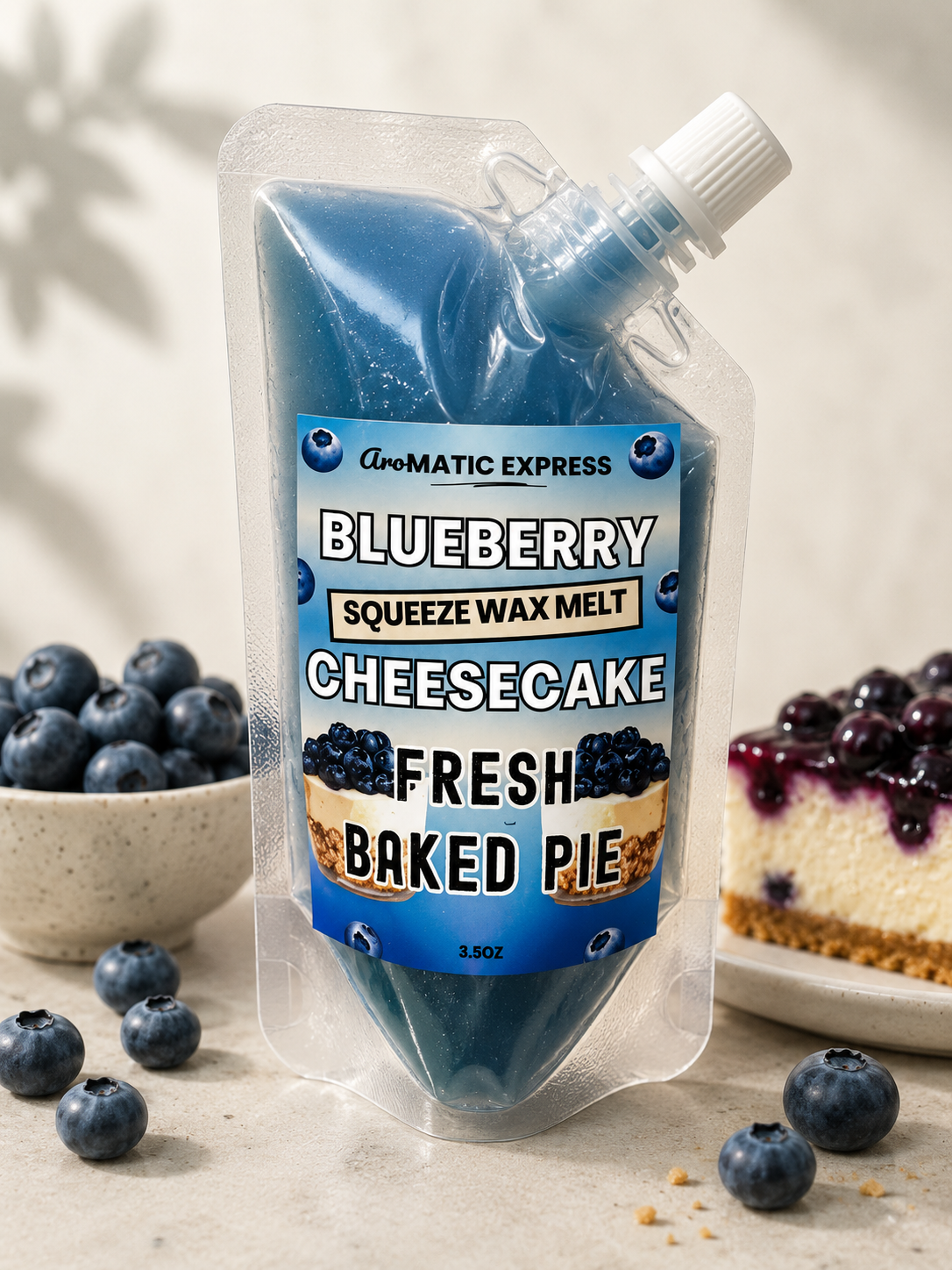 Blueberry Cheesecake Squeezable Wax Melt