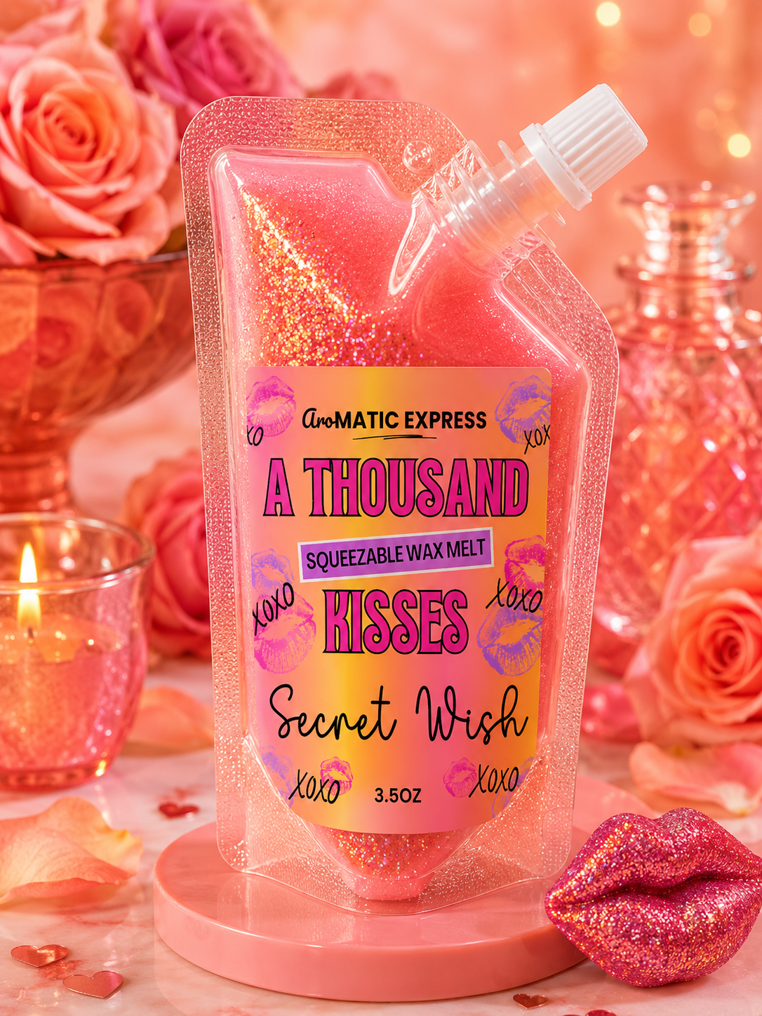 A Thousand Kisses Squeezable Wax Melt