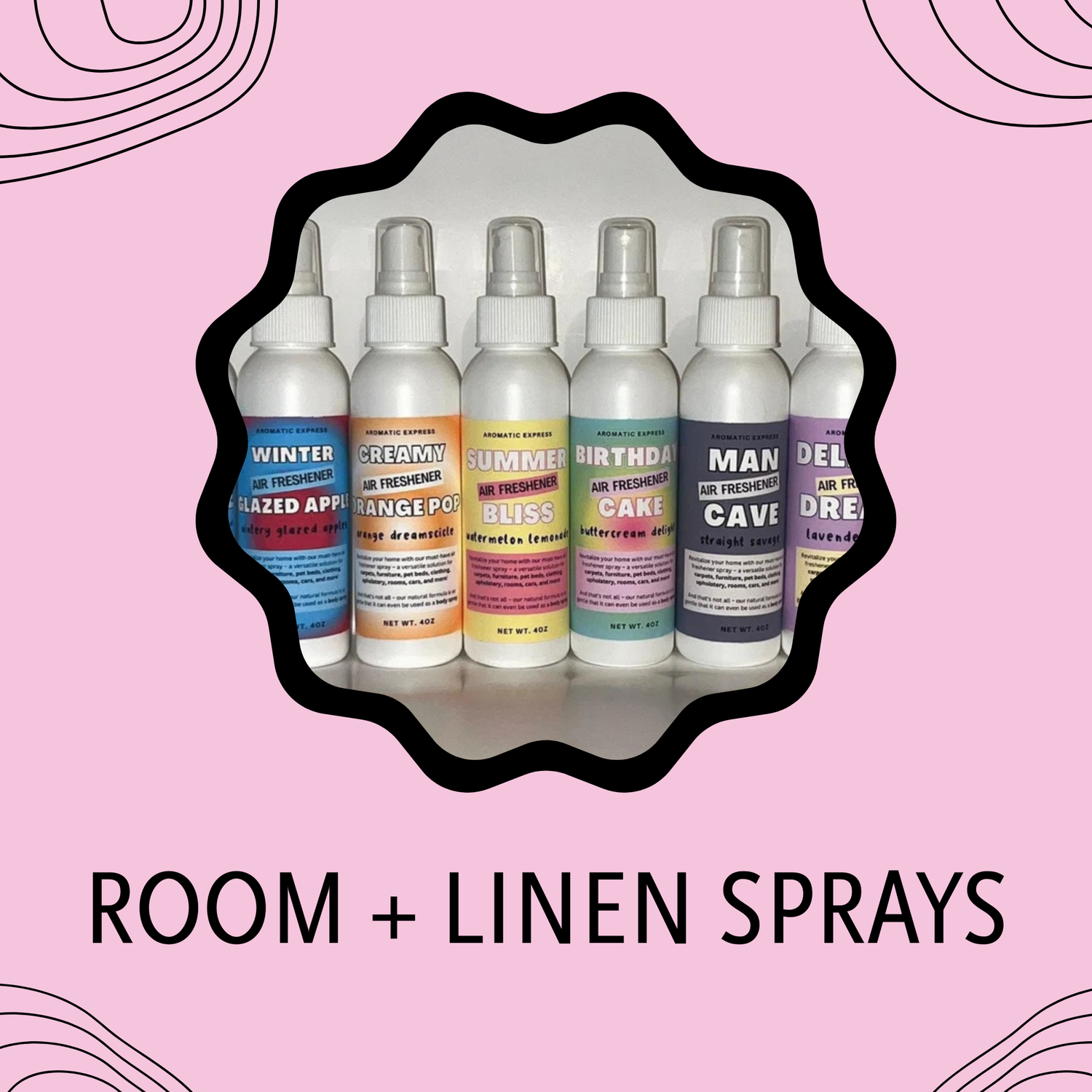Room + Linen Air Freshener Spray