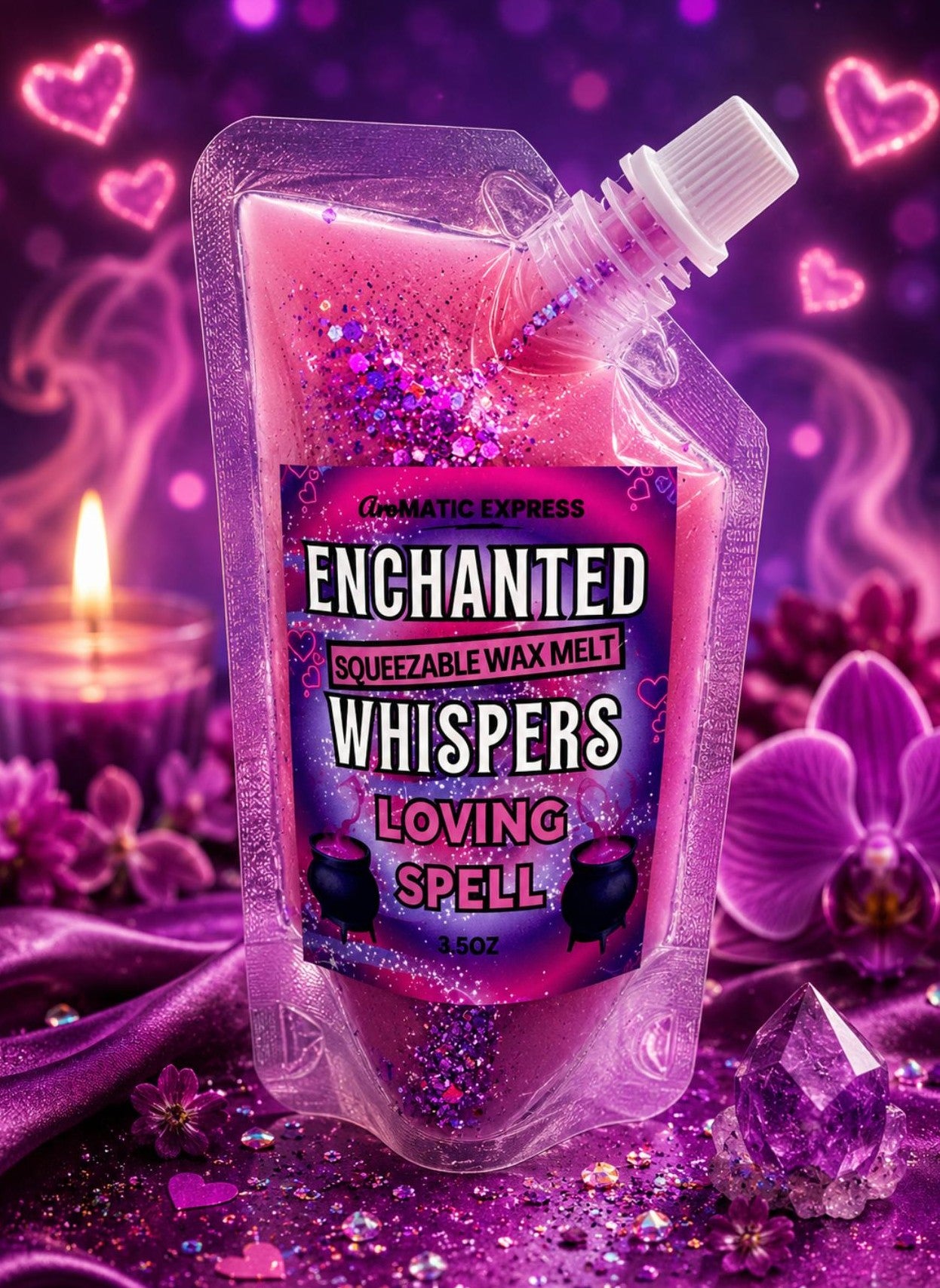 Enchanted Whispers Loving Spell Squeezable Wax Melt