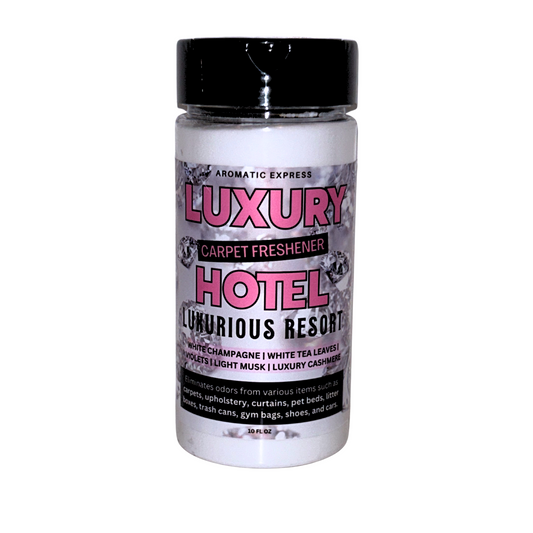 Luxury Hotel Carpet Freshener | 10oz Sprinkle Jar | Odor Eliminator Powder