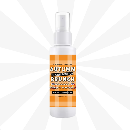 Autumn Brunch Blueberry Pumpkin Waffles Room + Linen Air Freshener Spray | Odor Eliminator Spray | Bathroom Spray