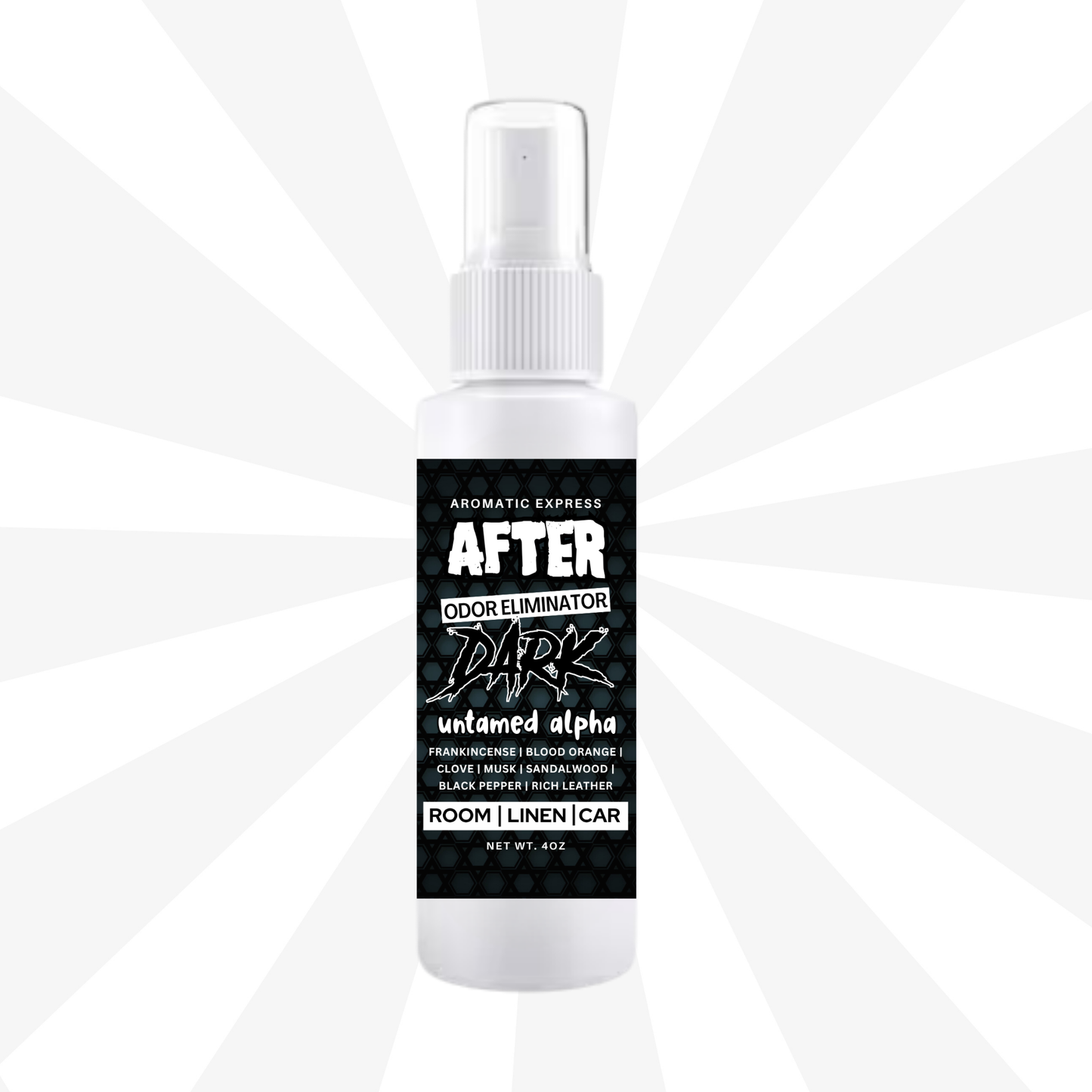 After Dark Untamed Alpha Men's Room + Linen Air Freshener Spray | Odor Eliminator Spray | Bathroom Spray