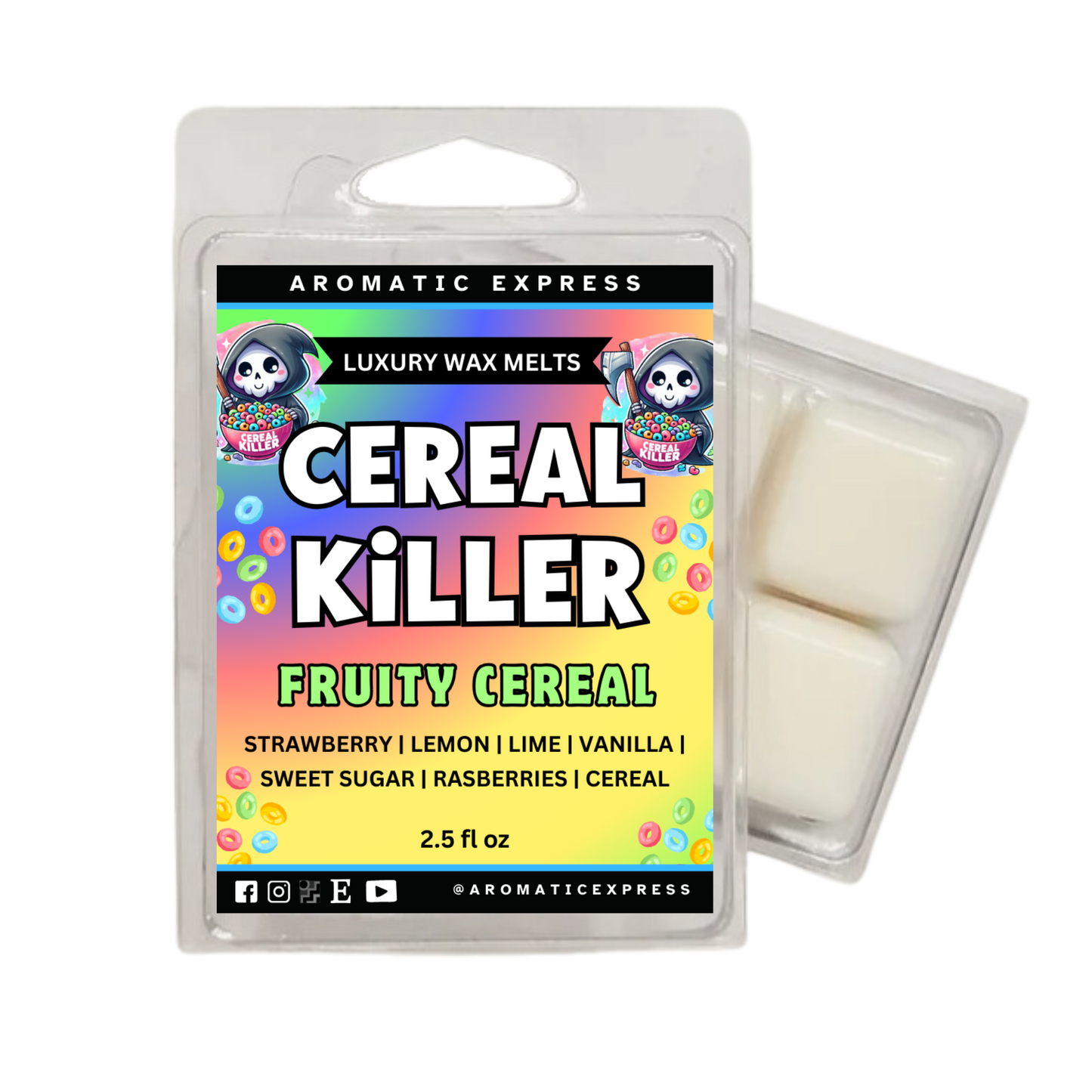 Cereal Killer Fruity Cereal Luxury Wax Melt