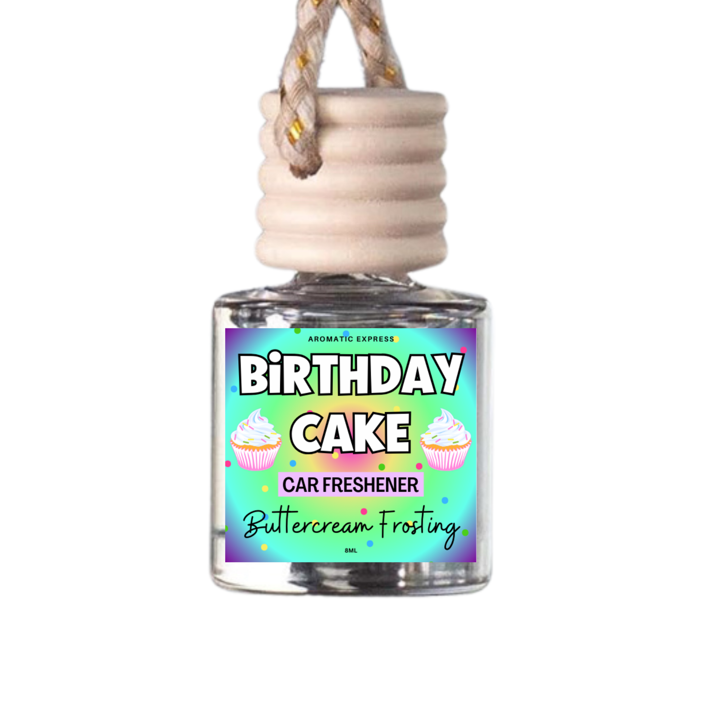 Birthday Cake Car Frshie