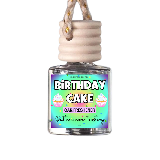 Birthday Cake Car Frshie