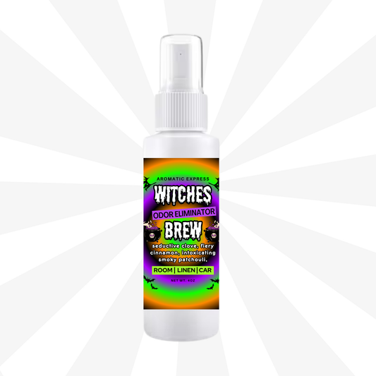 Witches Brew Room + Linen Air Freshener Spray | Odor Eliminator Spray | Bathroom Spray