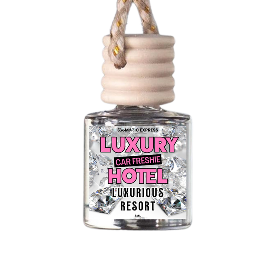 Luxury Hotel Scented Car Freshie