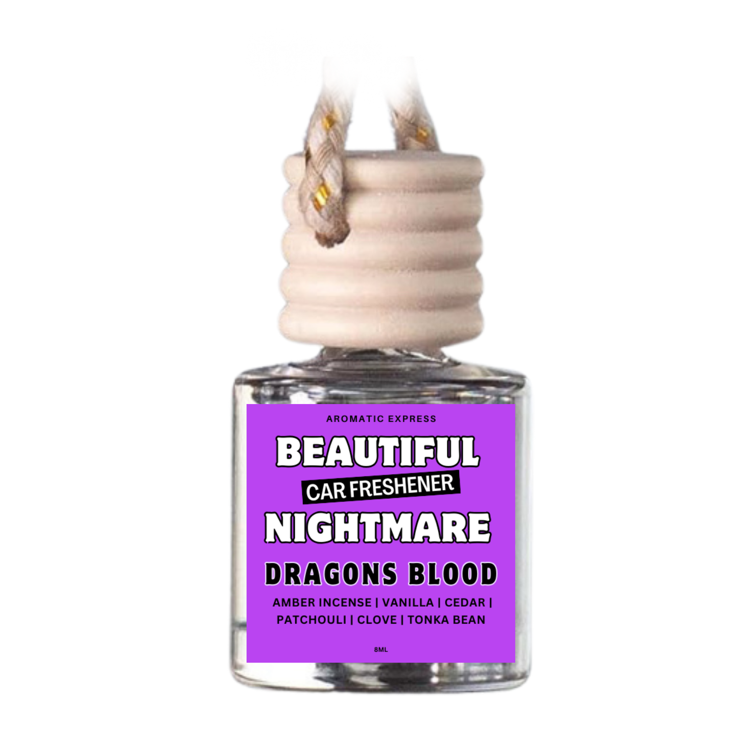 Beautiful Nightmare Dragons Blood Car Freshie