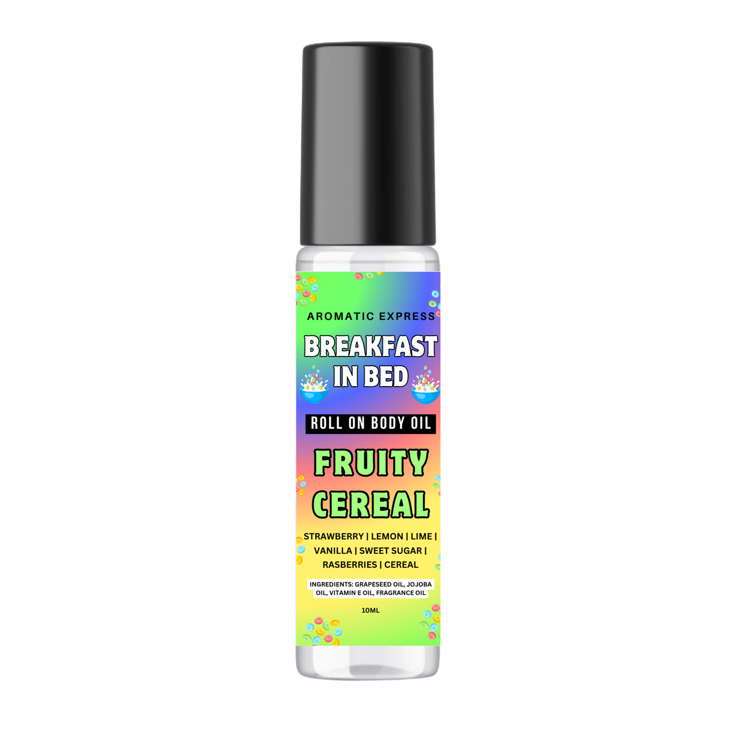 Fruity Rainbow Cereal Roll On Body Oil