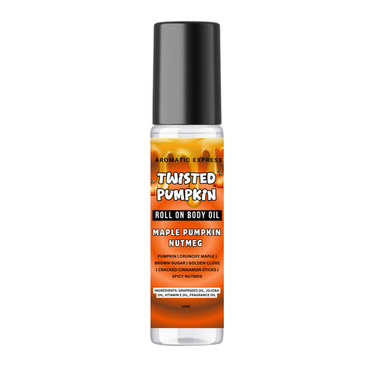 Twisted Pumpkin Maple Nutmeg Roll On Body Oil