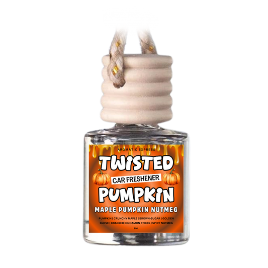 Twisted Pumpkin Maple Nutmeg Cinnamon Car Freshie