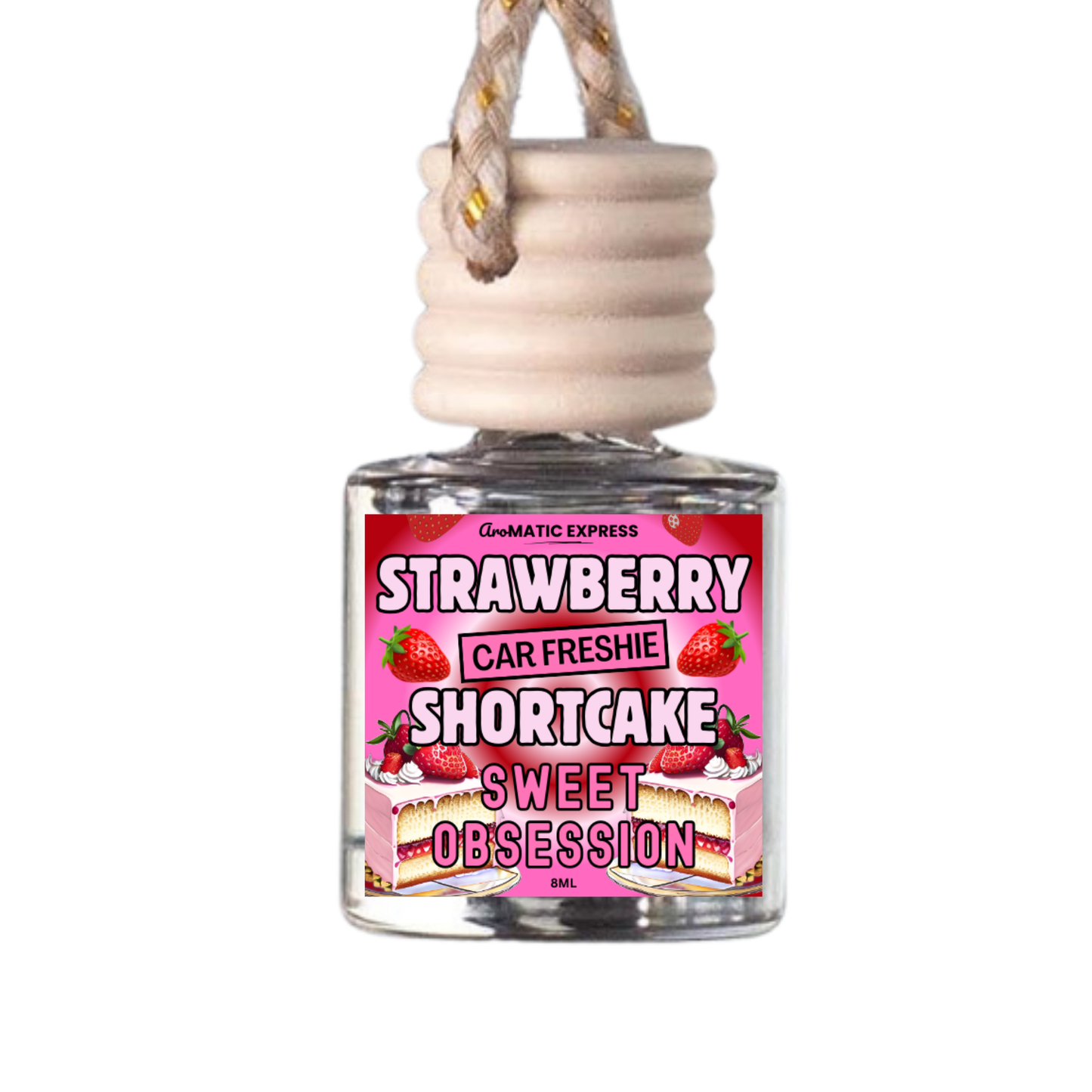 Strawberry Shortcake Scented Car Freshie