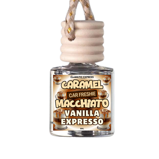 Caramel Macchiato Scented Car Freshie