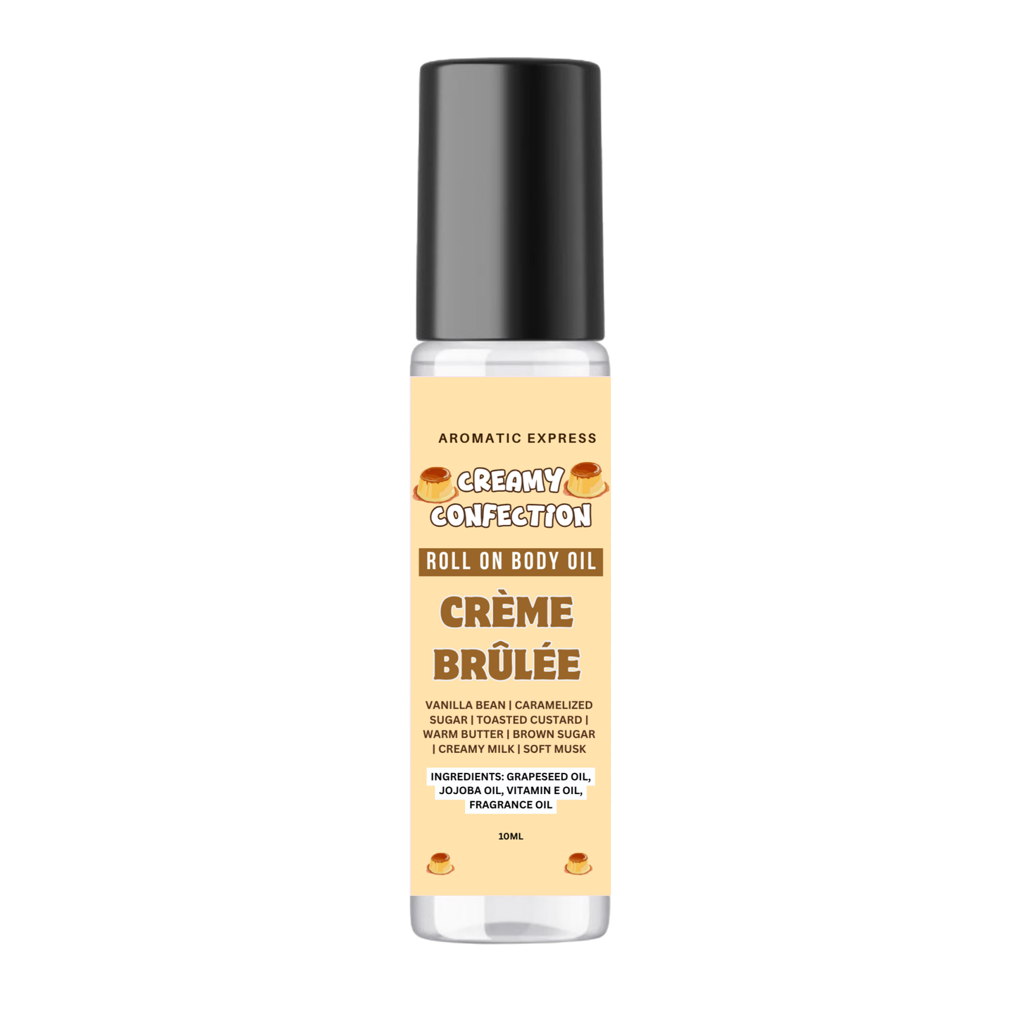 Creme Brulee Roll On Body Oil