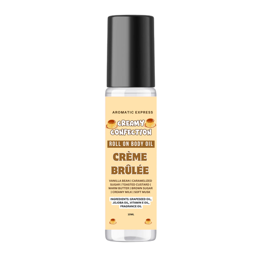 Creme Brulee Roll On Body Oil