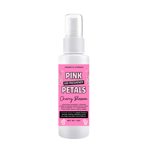Cherry Blossom Pink Petals Room + Linen Air Freshener Spray | Odor Eliminator Spray | Bathroom Spray