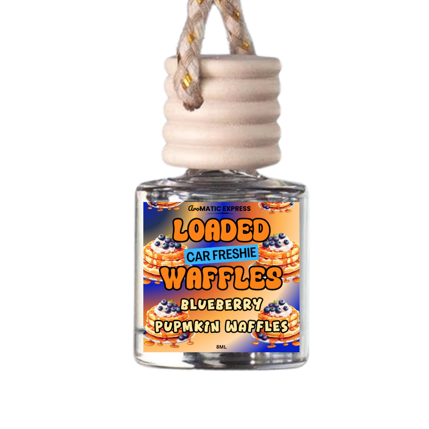 Loaded Waffles Scented Car Freshie