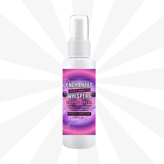 Loving Spell Enchanted Whispers Room + Linen Air Freshener Spray | Odor Eliminator Spray | Bathroom Spray)