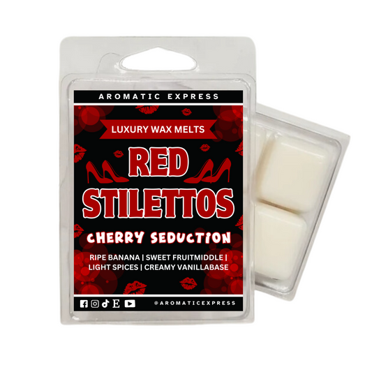 Red Stilettos Cherry Seduction Luxury Wax Melt