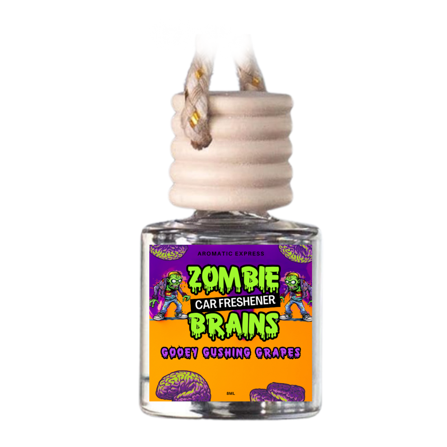Zombie Brains Gooey Gushing Grapes Car Freshie