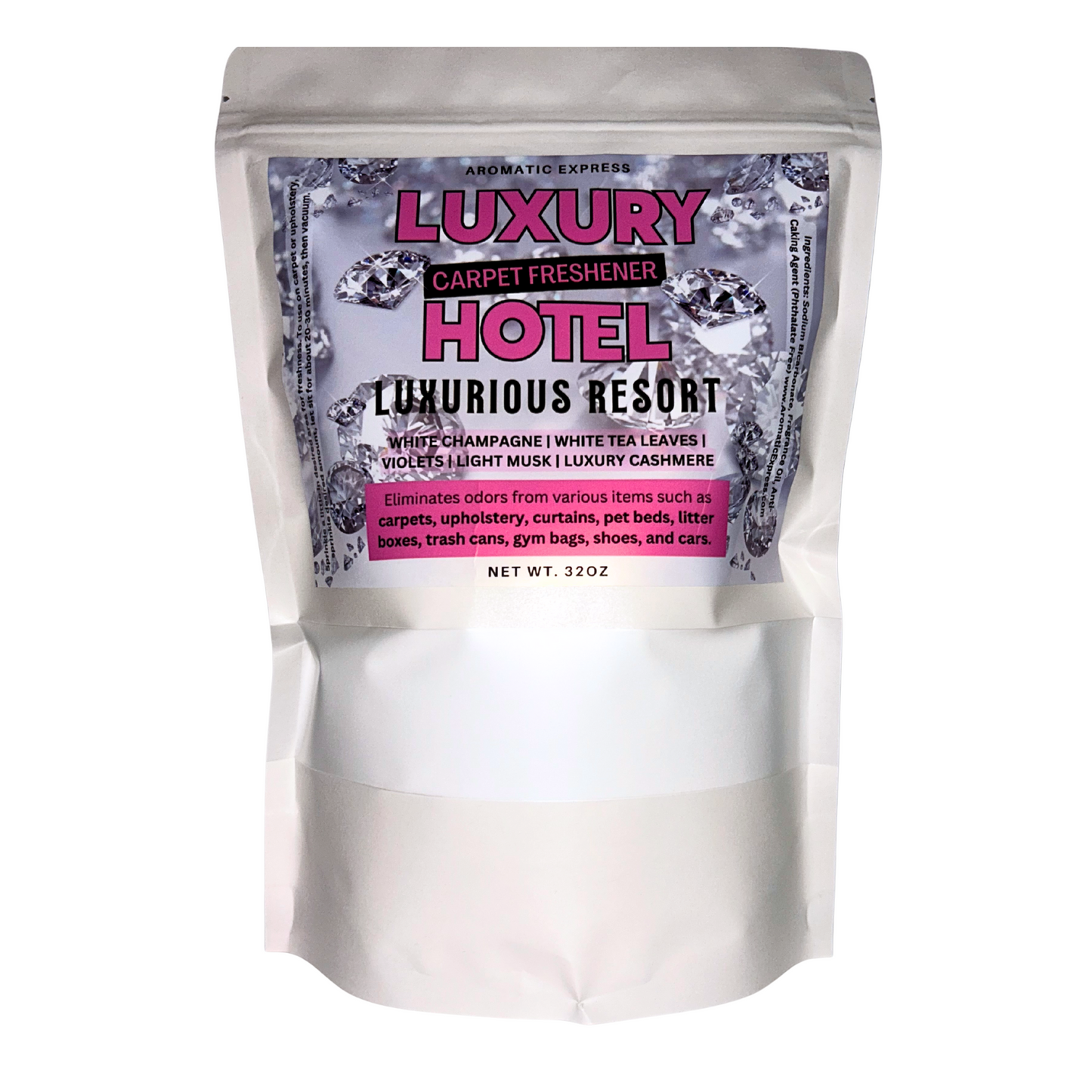 Luxury Hotel Carpet Freshener 2LB Bag
