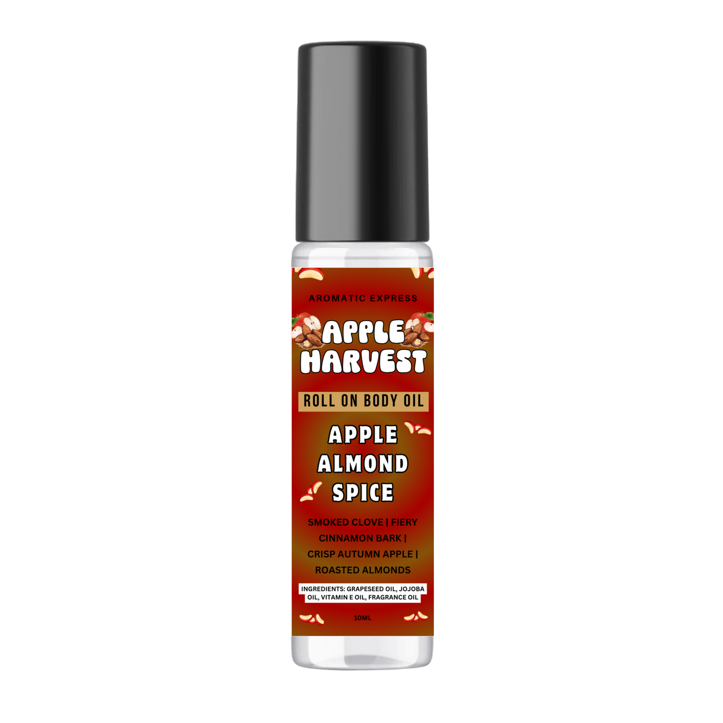 Apple Almond Spice Roll On Body Oil