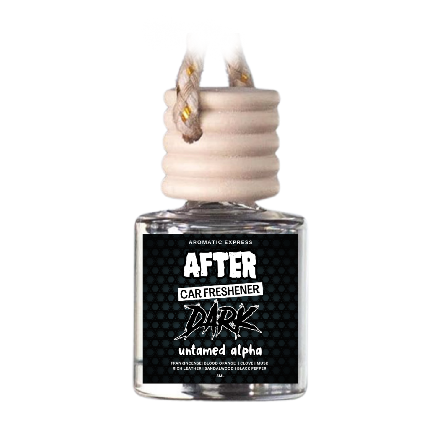 After Dark Untamed Alpha Manly Scent Car Freshie