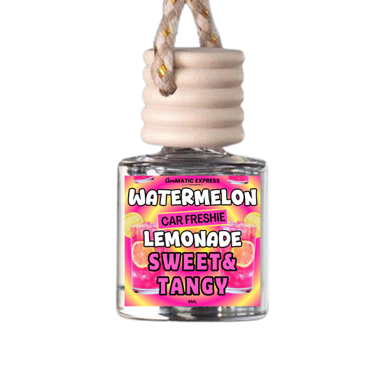 Watermelon Lemonade Scented Car Freshie