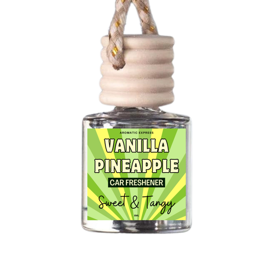 Vanilla Pineapple Car Freshie