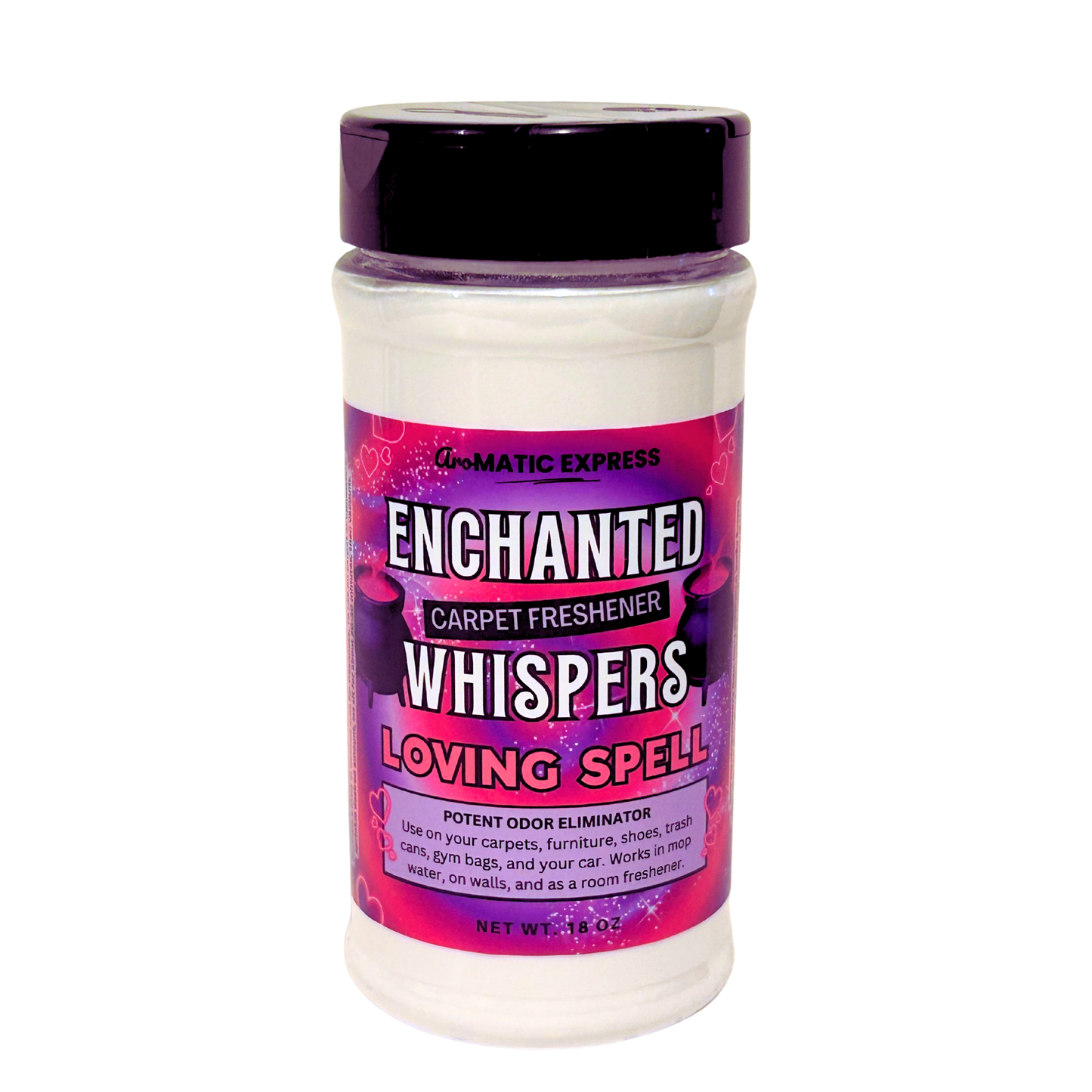 Loving Spell Carpet Freshener | 18oz Sprinkle Jar | Odor Eliminator Powder