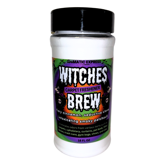 Witches Brew Carpet Freshener | 18oz Sprinkle Jar | Odor Eliminator Powder