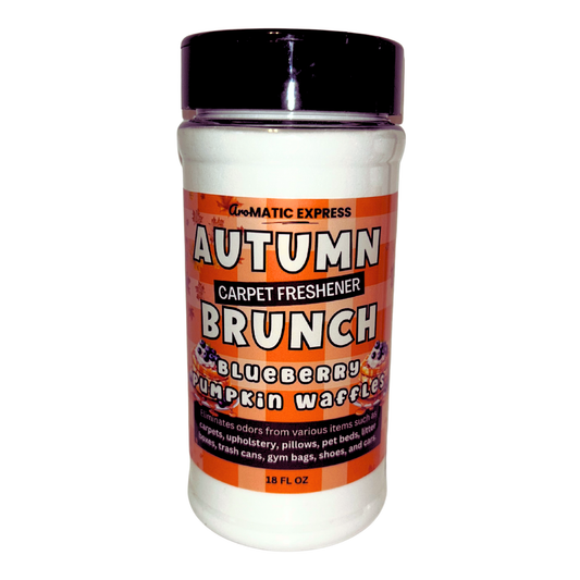Blueberry Pumpkin Waffle Carpet Freshener | 18oz Sprinkle Jar | Odor Eliminator Powder