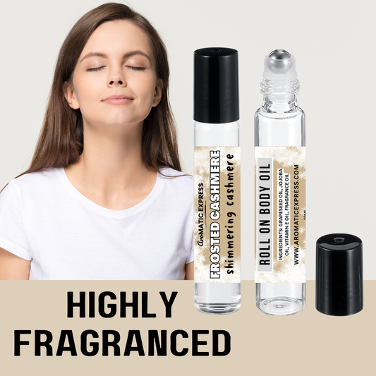 Frosted Cashmere Roll On Body Oil