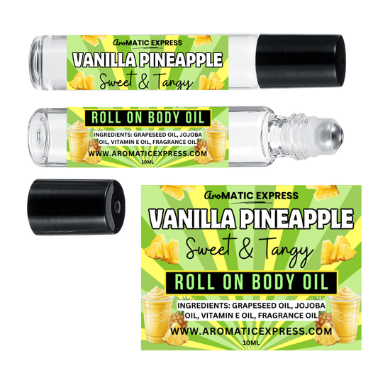 Vanilla Pineapple Roll On Body Oil