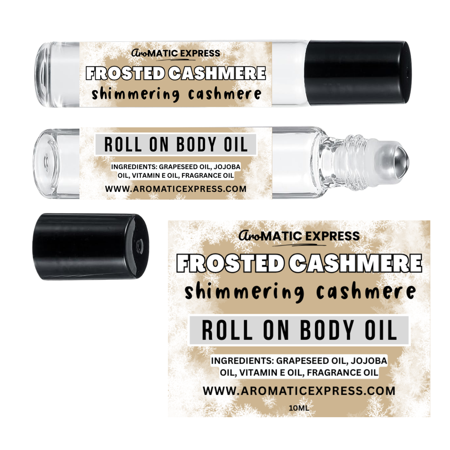 Frosted Cashmere Roll On Body Oil