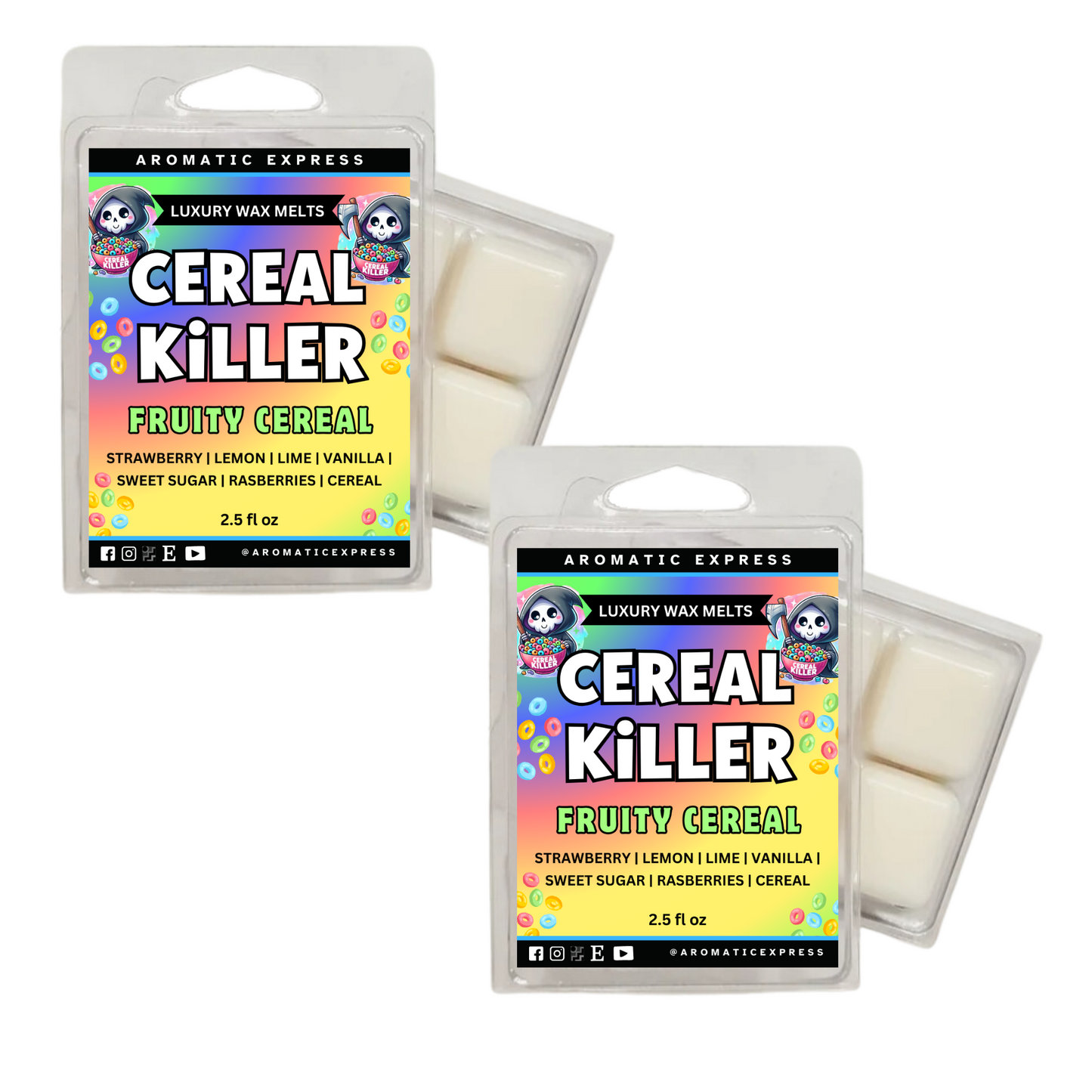 Cereal Killer Fruity Cereal Luxury Wax Melt