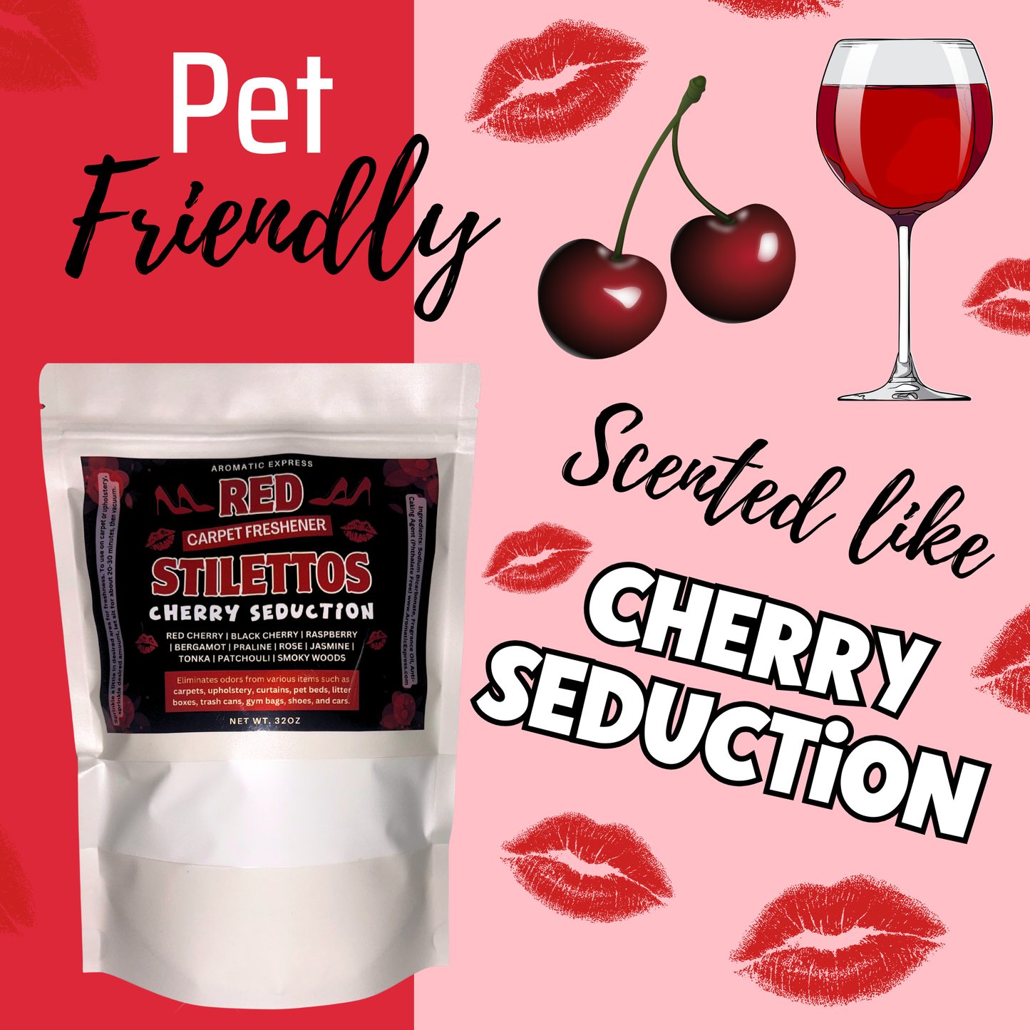 Cherry Seduction Carpet Freshener 2LB Bag
