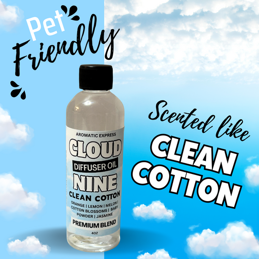 Cloud Nine Clean Cotton Diffuser Oil | Premium Blend | High Quality