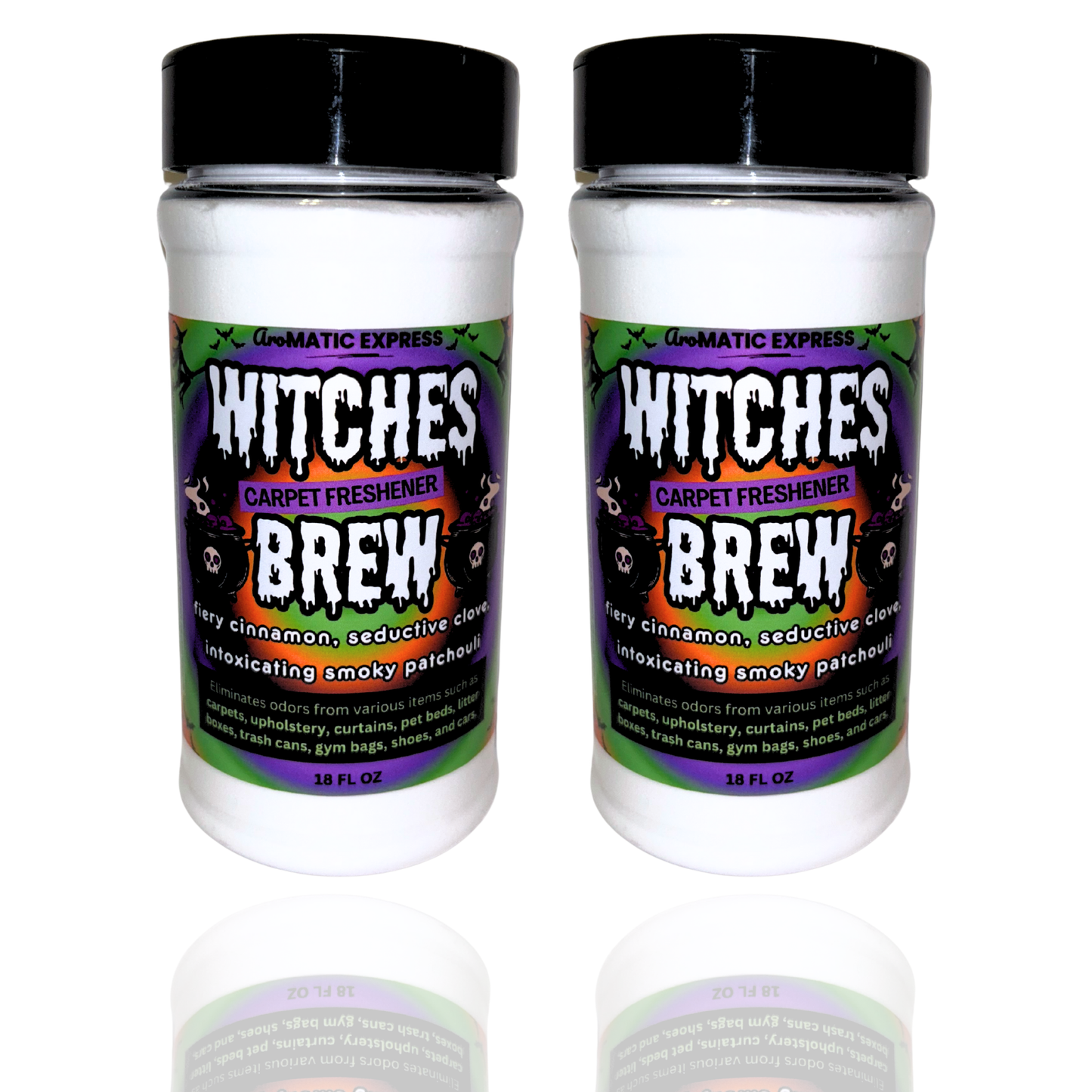 Witches Brew Carpet Freshener | 18oz Sprinkle Jar | Odor Eliminator Powder